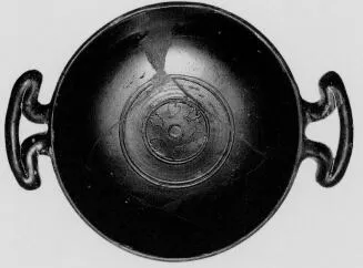 BOWL (ETRUSCAN, BLACK GLAZE)
