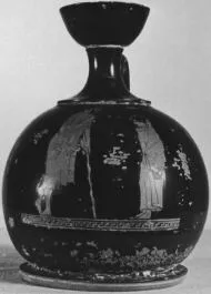 LEKYTHOS, SQUAT (ATHENIAN, RED-FIGURE)