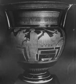 KRATER, COLUMN (ATHENIAN, RED-FIGURE)