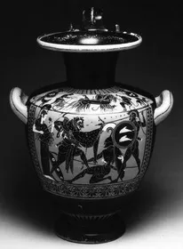 HYDRIA (ATHENIAN, BLACK-FIGURE)