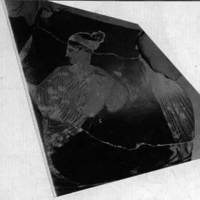 HYDRIA, FRAGMENT (ATHENIAN, RED-FIGURE)