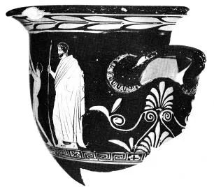 KRATER, BELL, FRAGMENT (ATHENIAN, RED-FIGURE)