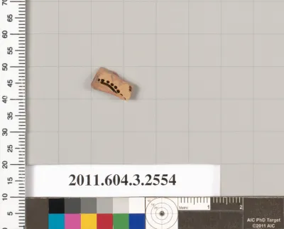 Terracotta fragment of a kylix (drinking cup)