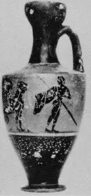 LEKYTHOS (ATHENIAN, BLACK-FIGURE)