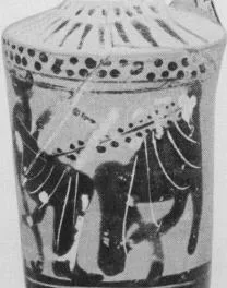 LEKYTHOS (ATHENIAN, BLACK-FIGURE)