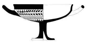 CUP, LITTLE MASTER BAND (ATHENIAN, BLACK-FIGURE)