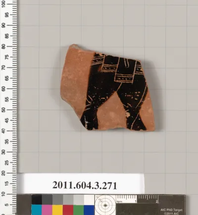 Terracotta fragment of a neck-amphora (jar)