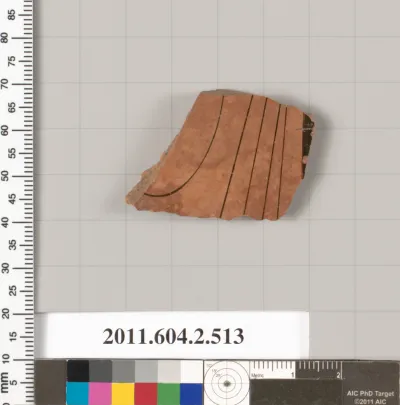 Terracotta fragment of a column-krater (bowl for mixing wine and water)