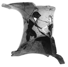 AMPHORA, NECK, FRAGMENTS (ATHENIAN, BLACK-FIGURE)