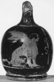 LEKYTHOS, SQUAT (ATHENIAN, RED-FIGURE)