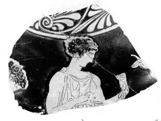 HYDRIA, FRAGMENT (ATHENIAN, RED-FIGURE)