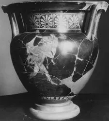 KRATER, COLUMN (ATHENIAN, RED-FIGURE)