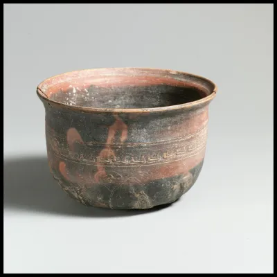 Terracotta Megarian bowl