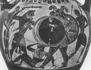 AMPHORA, BELLY, TYPE B (ATHENIAN, BLACK-FIGURE)