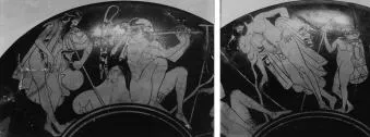 CUP B (ATHENIAN, RED-FIGURE)