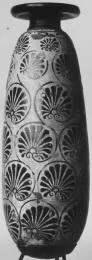 Terracotta alabastron (perfume vase)
