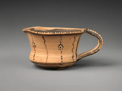 Terracotta cup