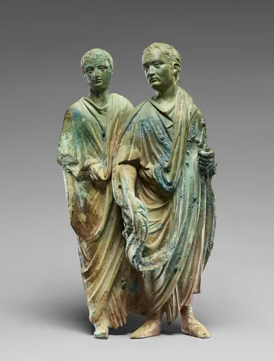 Relief Fragment of Two Men
