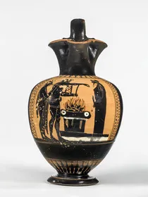 OINOCHOE (ATHENIAN, BLACK-FIGURE)