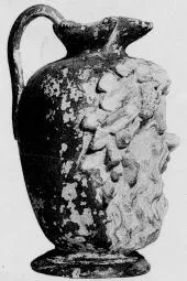 FIGURE VASE, OINOCHOE (ATHENIAN, RED-FIGURE)
