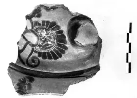 AMPHORA, NECK, FRAGMENT (ATHENIAN, BLACK-FIGURE)