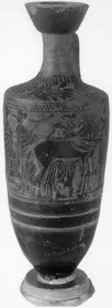 LEKYTHOS (ATHENIAN, BLACK-FIGURE)