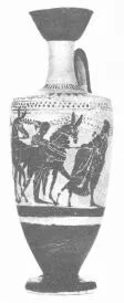 LEKYTHOS (ATHENIAN, BLACK-FIGURE)