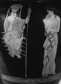 AMPHORA, NECK (ATHENIAN, RED-FIGURE)