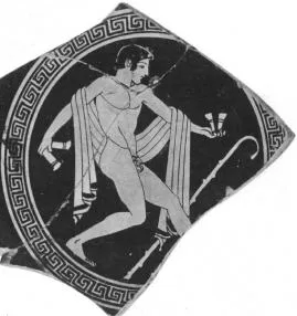 CUP, FRAGMENT (ATHENIAN, RED-FIGURE)