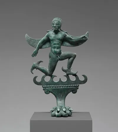 Foot of a Cista (Container) with Usil