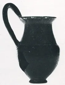 OINOCHOE (ETRUSCAN, BUCCHERO)