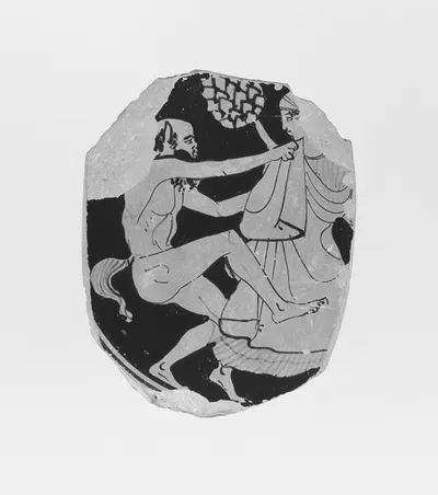 Attic Red-Figure Cup Fragment