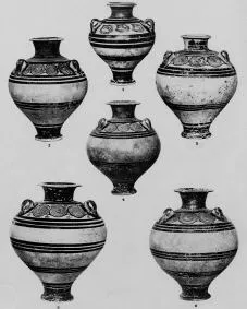STIRRUP JAR (MYCENEAN)
