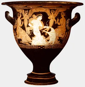 KRATER, BELL (ATHENIAN, RED-FIGURE)