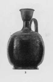 LEKYTHOS, SQUAT (CALENIAN, BLACK GLAZE)