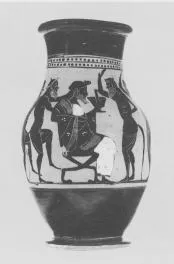 OLPE (ATHENIAN, BLACK-FIGURE)