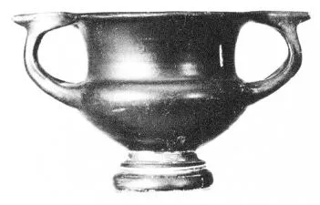 KANTHAROS (ATHENIAN, BLACK GLAZE)