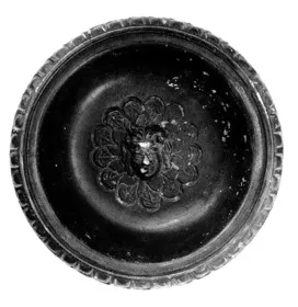 PHIALE (ETRUSCAN, BLACK GLAZE)