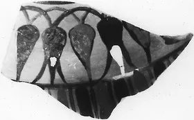 LEKYTHOS, FRAGMENT (ATHENIAN, BLACK-FIGURE)