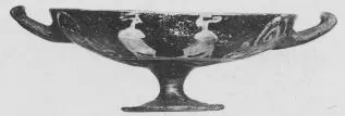 CUP (ETRUSCAN, BLACK GLAZE)