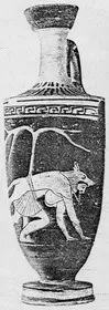 LEKYTHOS (ATHENIAN, RED-FIGURE)