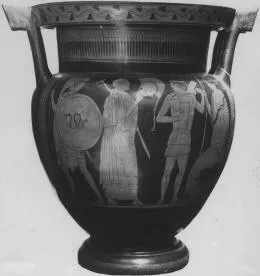 KRATER, COLUMN (ATHENIAN, RED-FIGURE)