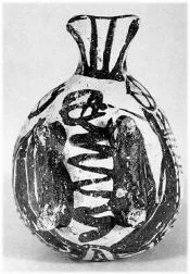 FIGURE VASE (CORINTHIAN)