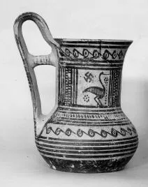 TANKARD (ATHENIAN GEOMETRIC, OUTLINE)