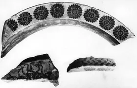 KRATER, COLUMN, FRAGMENTS (ATHENIAN, BLACK-FIGURE)