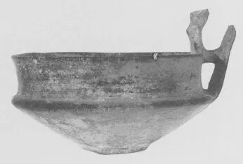 KYATHOS (ETRUSCAN, BUCCHERO)