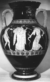 AMPHORA, BELLY, TYPE A (ATHENIAN, RED-FIGURE)