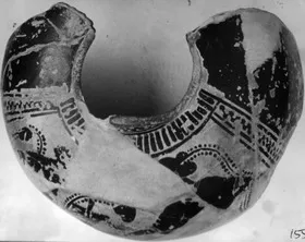 OINOCHOE, FRAGMENT (ATHENIAN, BLACK-FIGURE)