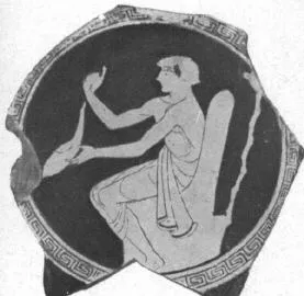 CUP, FRAGMENT (ATHENIAN, RED-FIGURE)