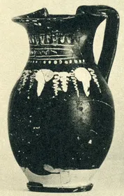 OINOCHOE (SOUTH ITALIAN, GNATHIAN, BLACK GLAZE)